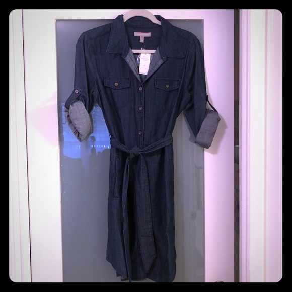 Banana Republic Dresses & Skirts - Banana Republic Chambray Shirt Dress